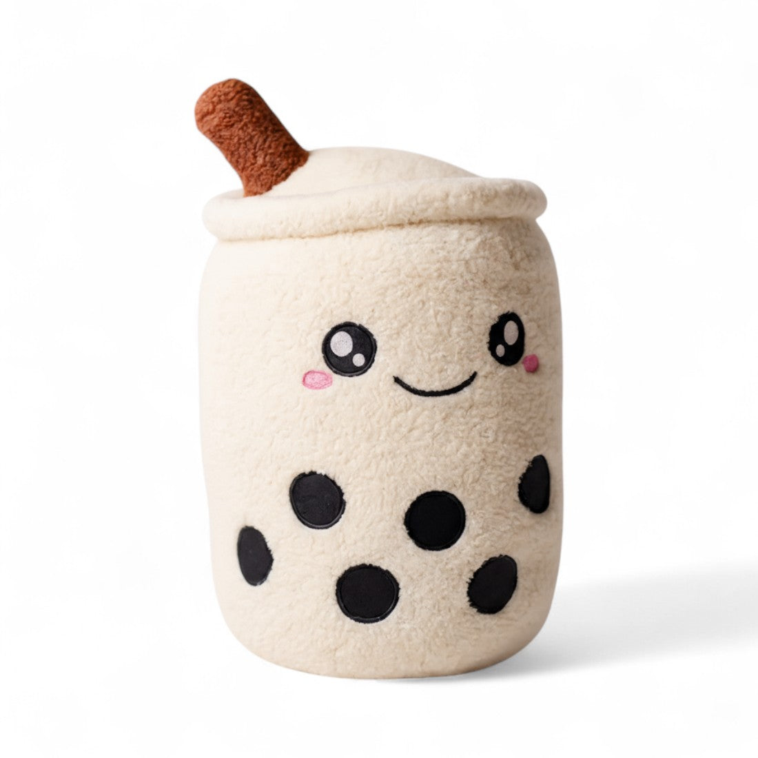 Knusse bubble tea knuffel met textuur