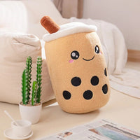 Kawaii bubble tea knuffel karamel