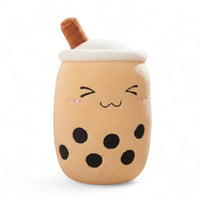 Kawaii bubble tea knuffel karamel