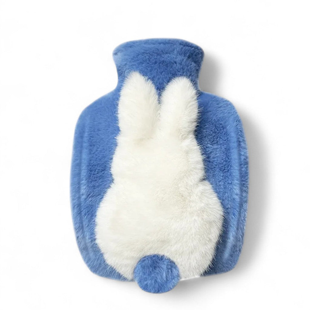 Zachte warmwaterkruik knuffel met klein konijn