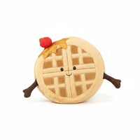 Kawaii ontbijt knuffel lekkere wafel