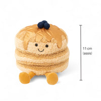 Kawaii ontbijt knuffel pannenkoeken