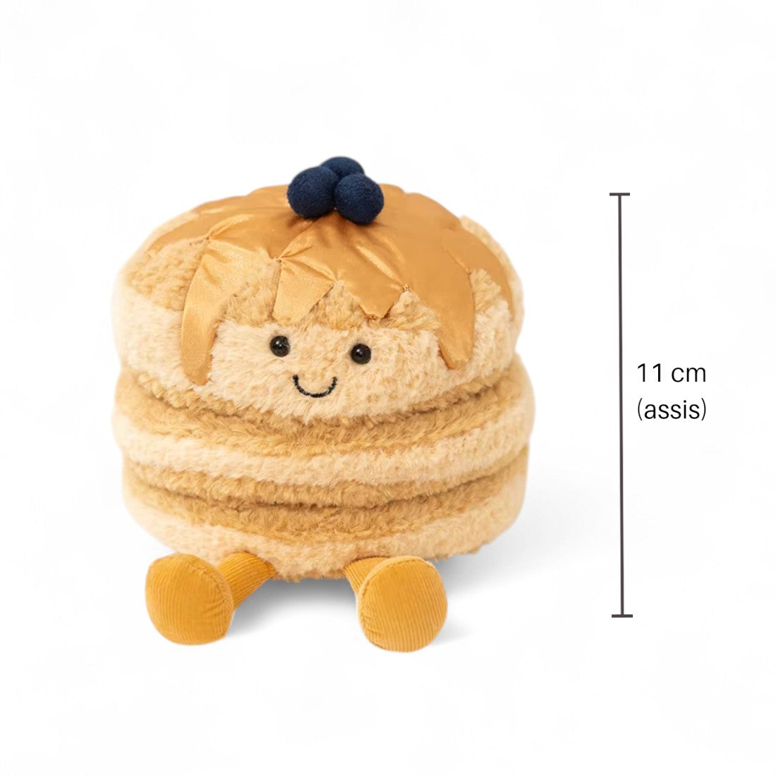 Kawaii ontbijt knuffel pannenkoeken