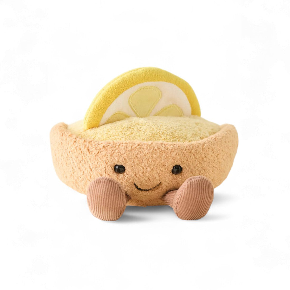 Kawaii knuffel frisse citroentaart