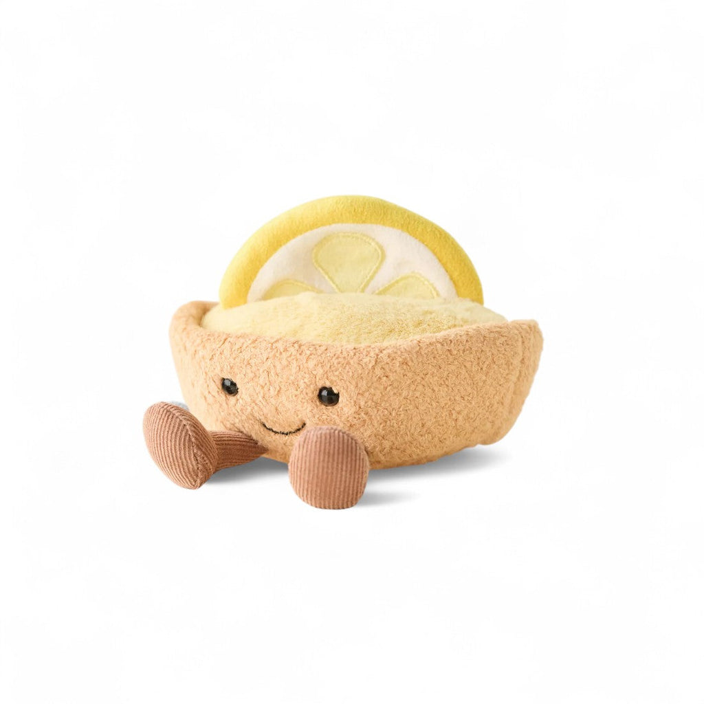 Kawaii knuffel frisse citroentaart