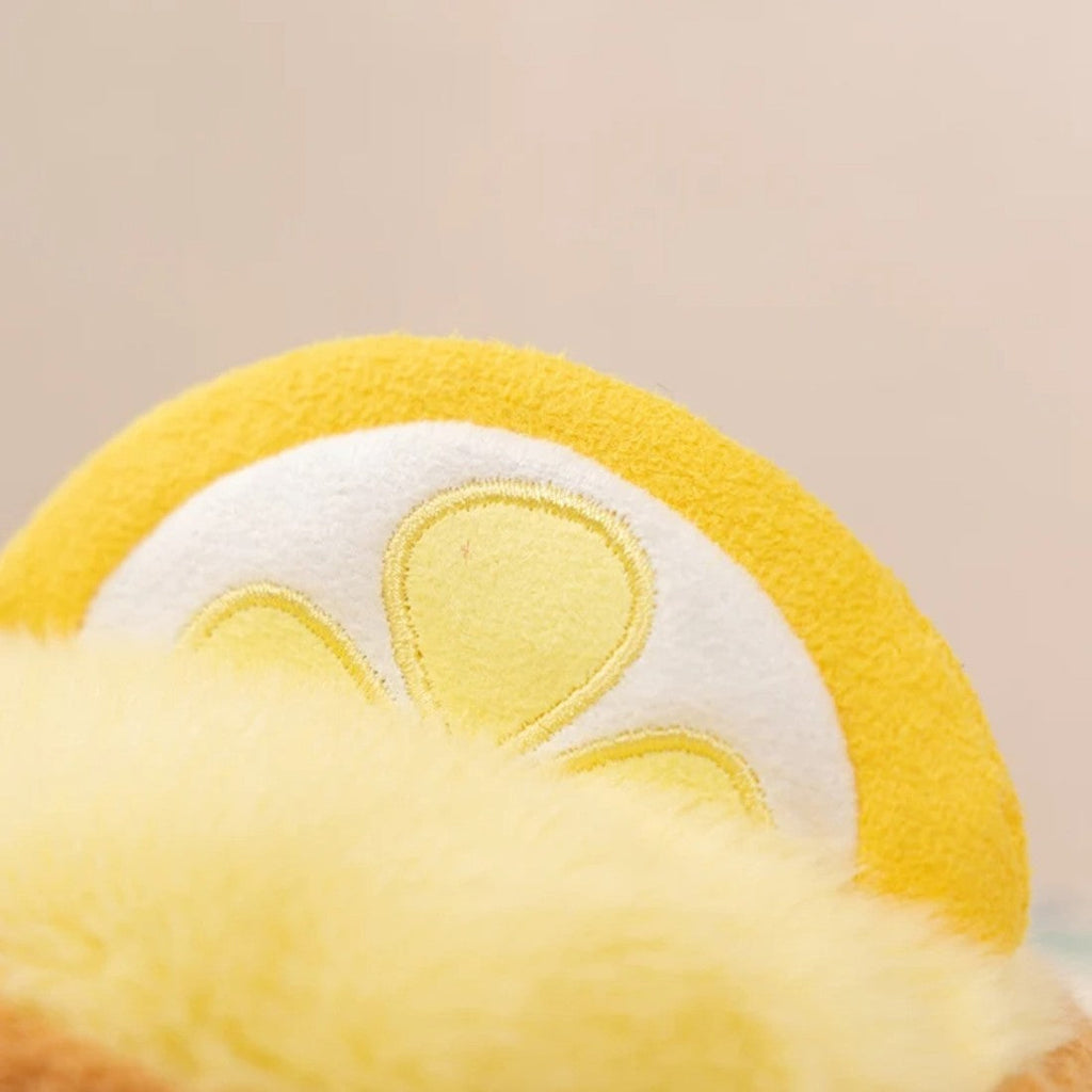 Kawaii knuffel frisse citroentaart