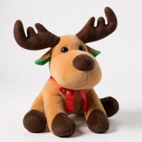 Mooie kerst rendier knuffel