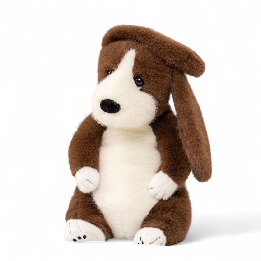Zachte basset hond knuffel met lange oren