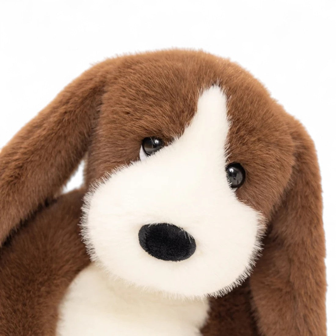 Zachte basset hond knuffel met lange oren