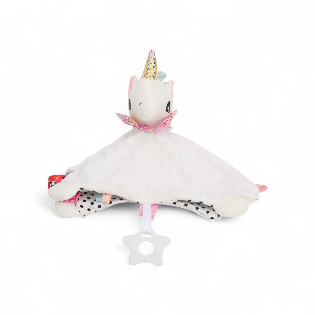 Wit eenhoorn knuffeldoekje voor baby