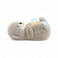 Ontspannende ademende otter knuffel nachtlampje voor baby