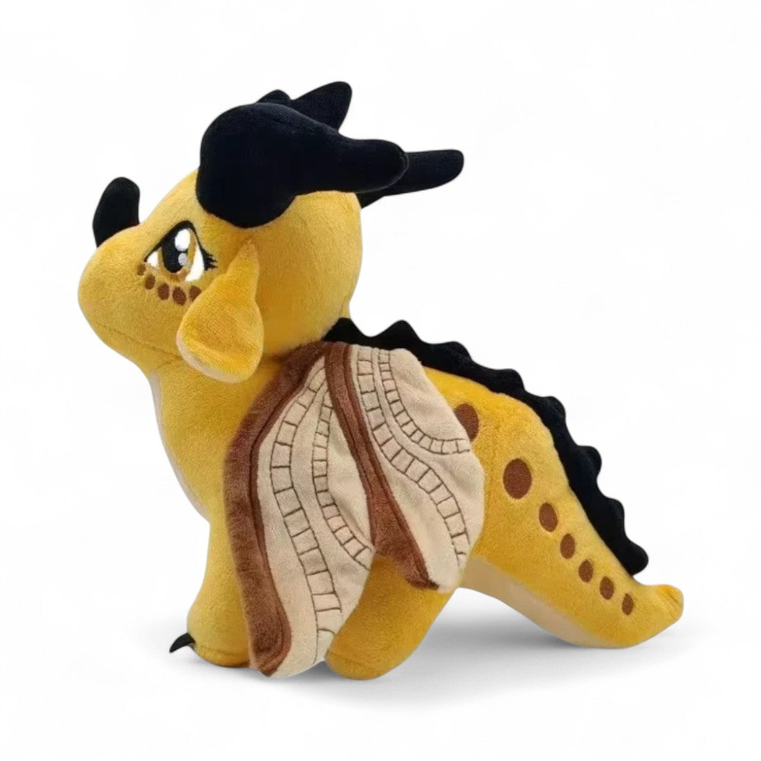 Zonnegele sprookjesdraak knuffel