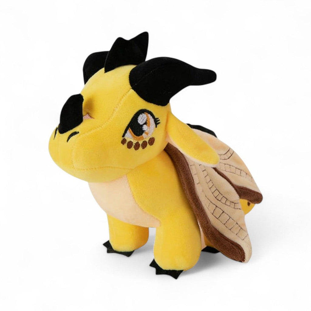 Zonnegele sprookjesdraak knuffel