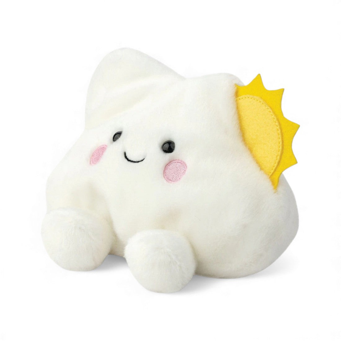 Kawaii knuffel wolk en zon