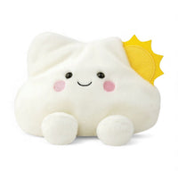 Kawaii knuffel wolk en zon