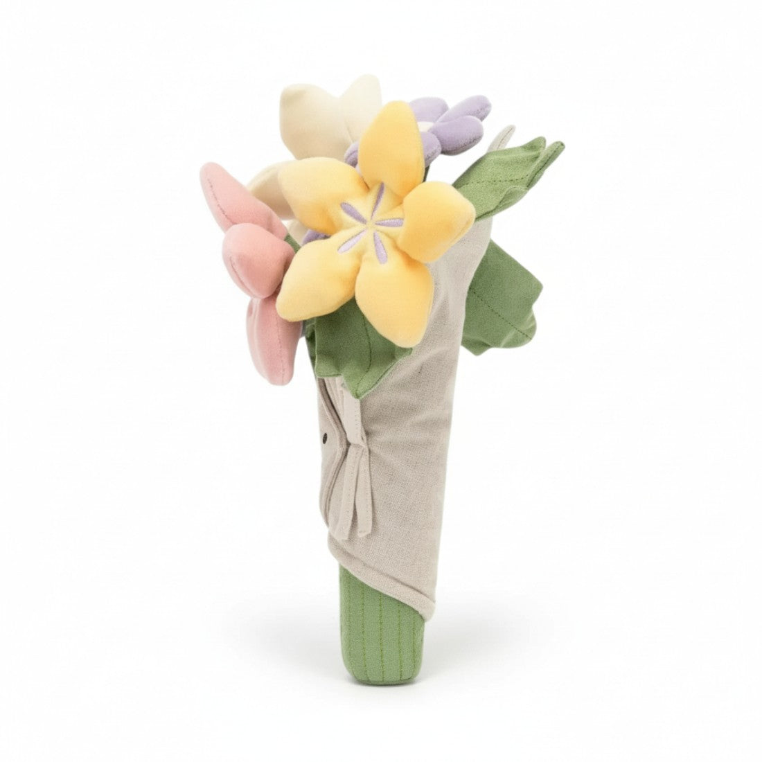 Kawaii knuffel boeket veelkleurige bloemen