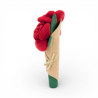 Kawaii knuffel boeket rode rozen