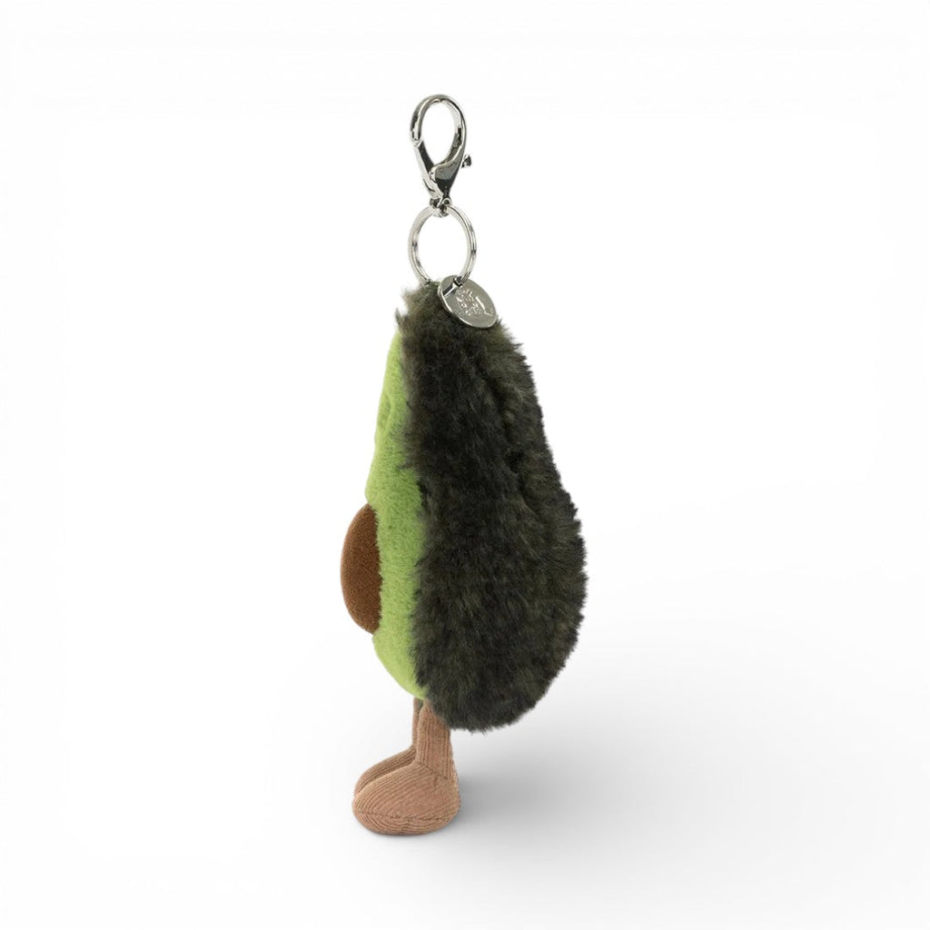 Schattige groene kawaii avocado sleutelhanger knuffel
