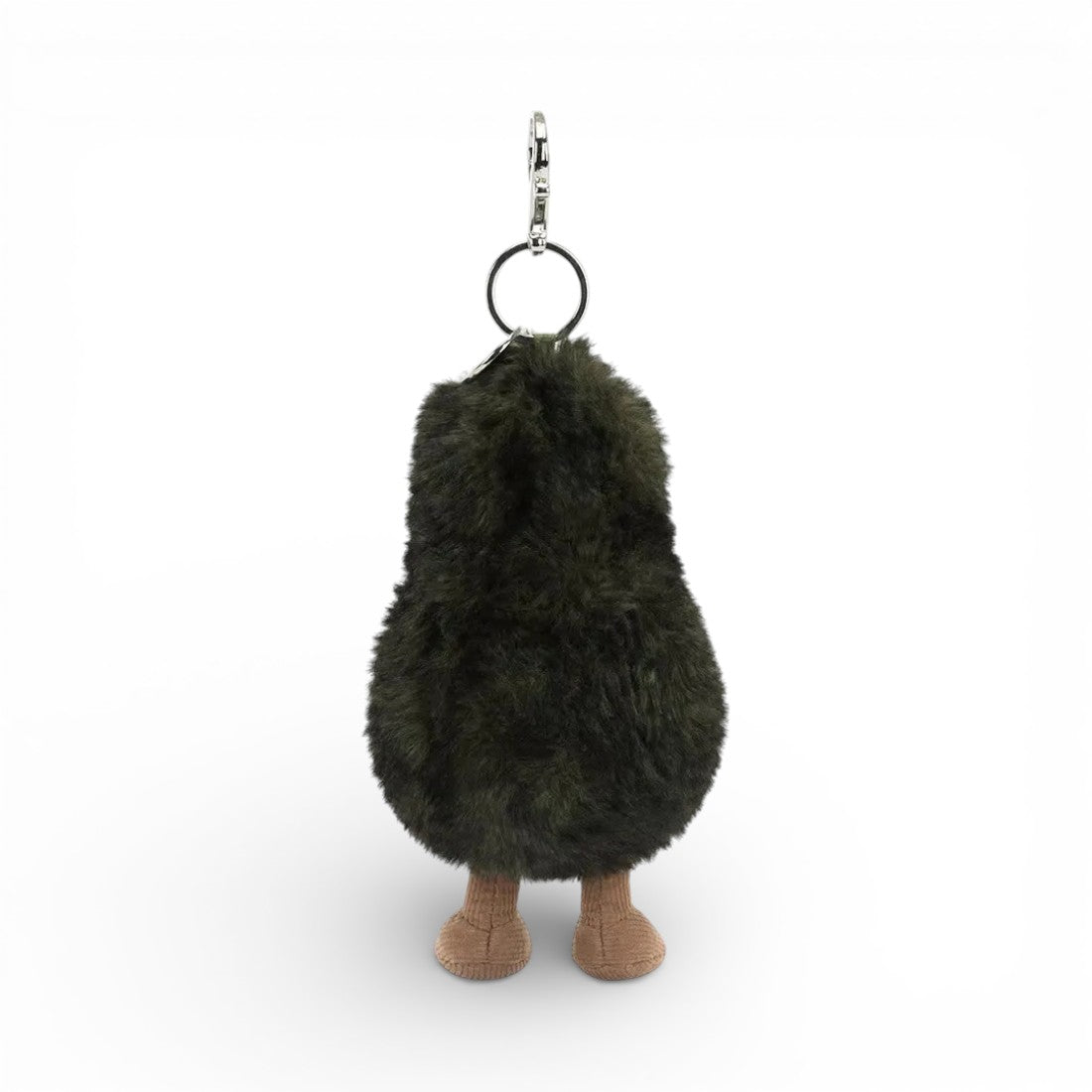 Schattige groene kawaii avocado sleutelhanger knuffel