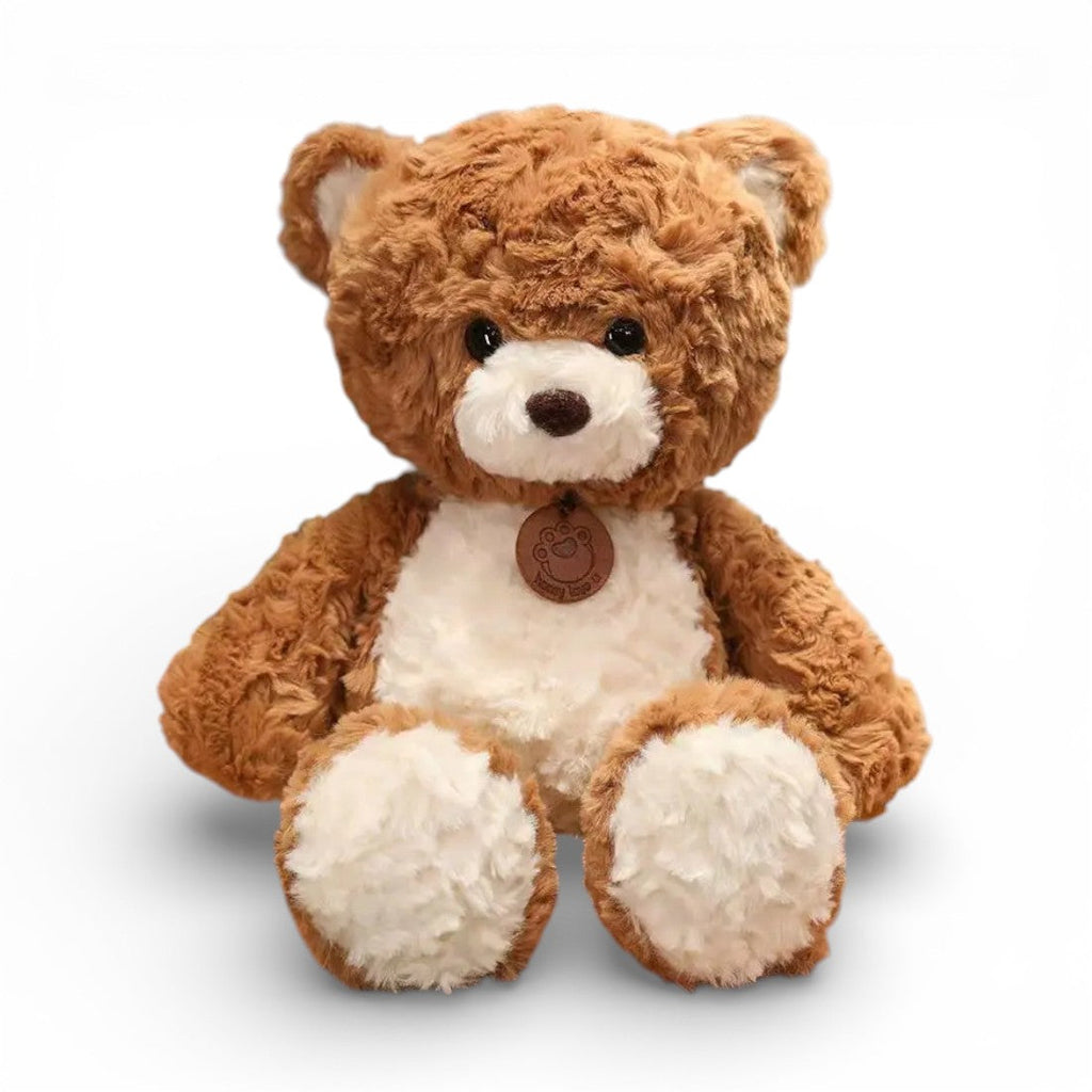 Warme lichtbruine beer knuffel