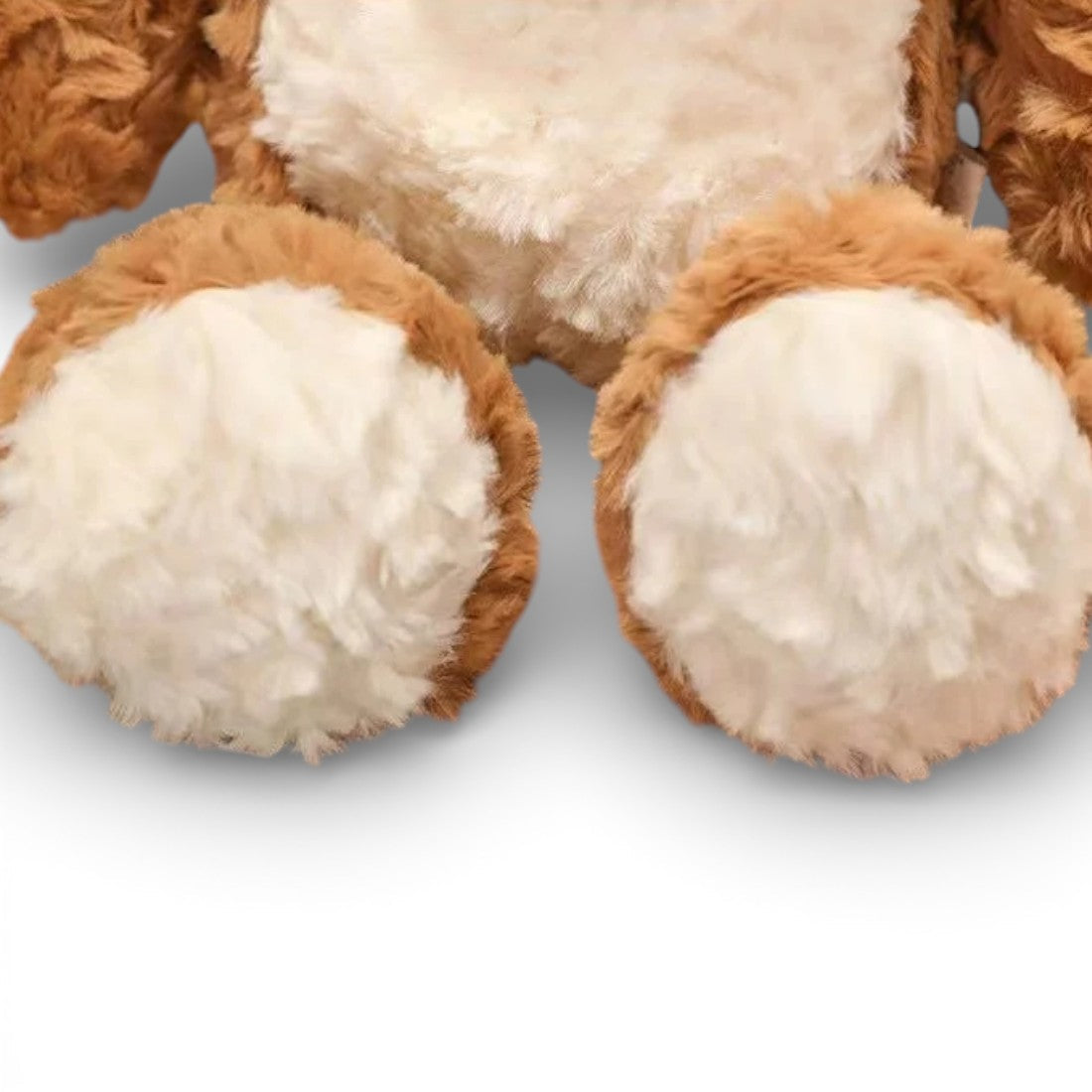 Warme lichtbruine beer knuffel