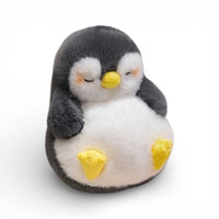 Zachte slapende pinguïn knuffel