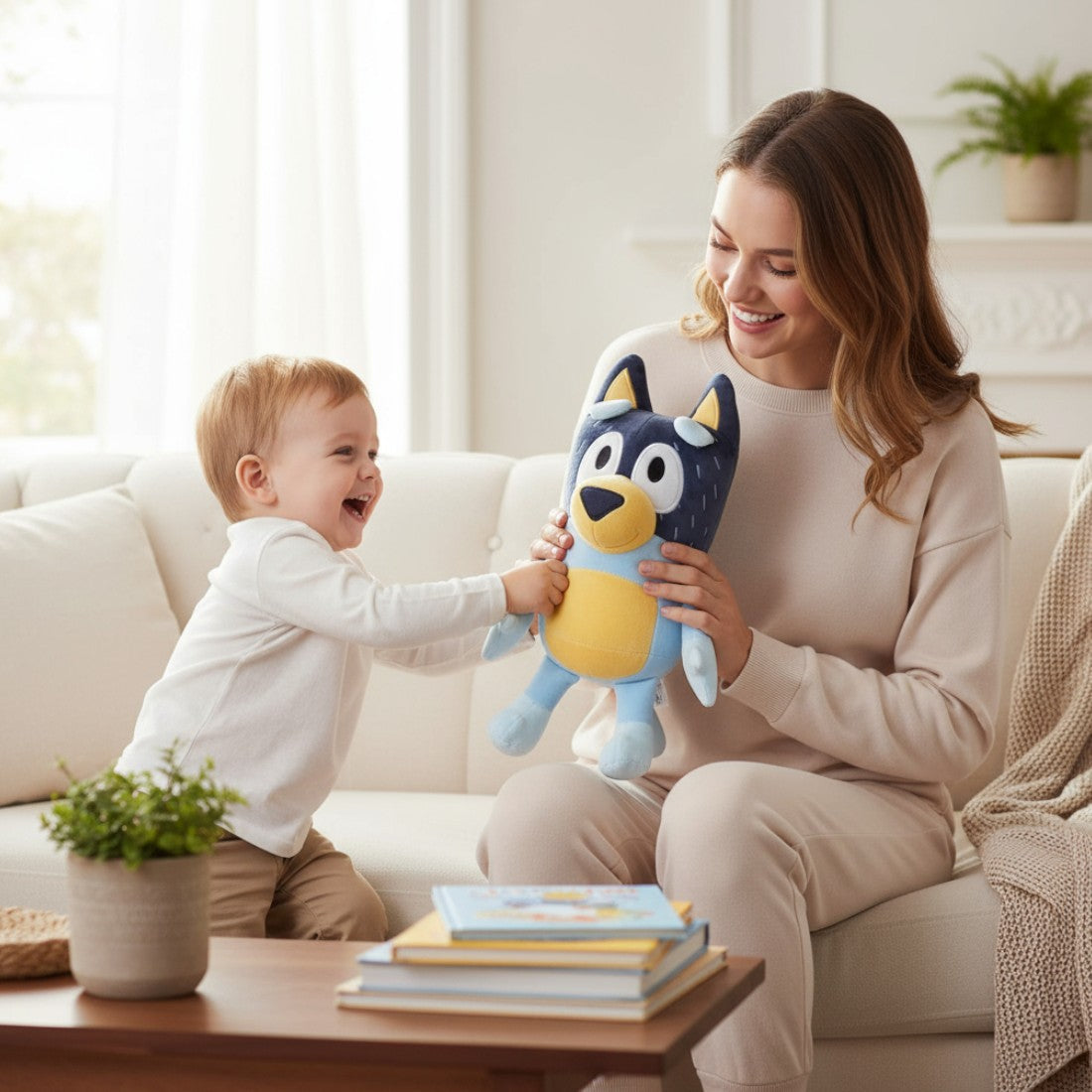 Bluey knuffel – superzachte Bandit