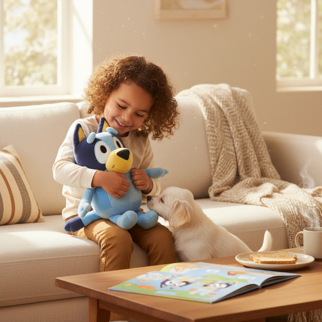 Superzachte Bluey knuffel