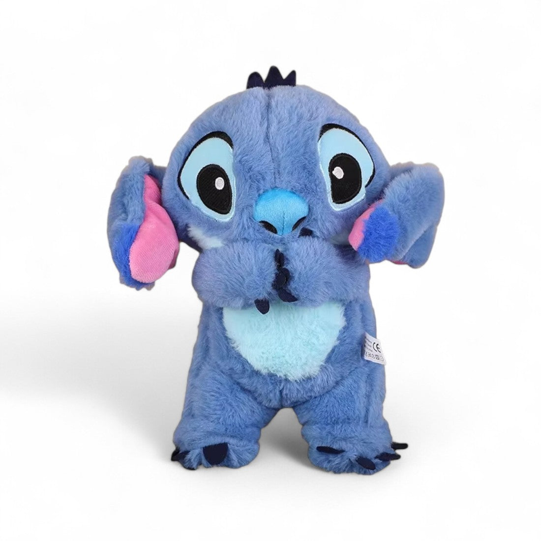 Ademende Stitch knuffel met magisch nachtlampje