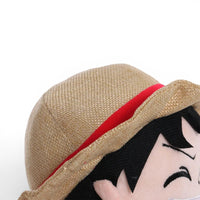 One Piece knuffel - lachende Luffy