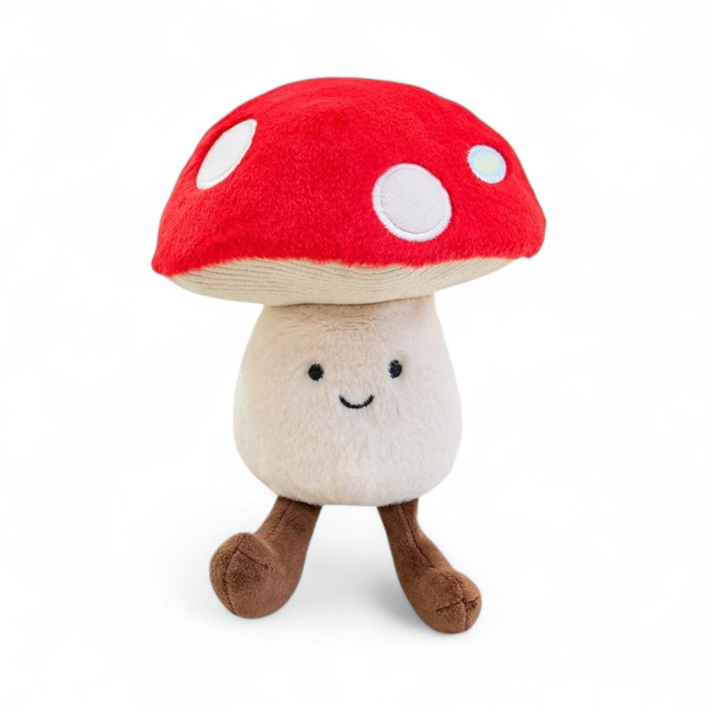 Kawaii groente knuffel charmante paddenstoel