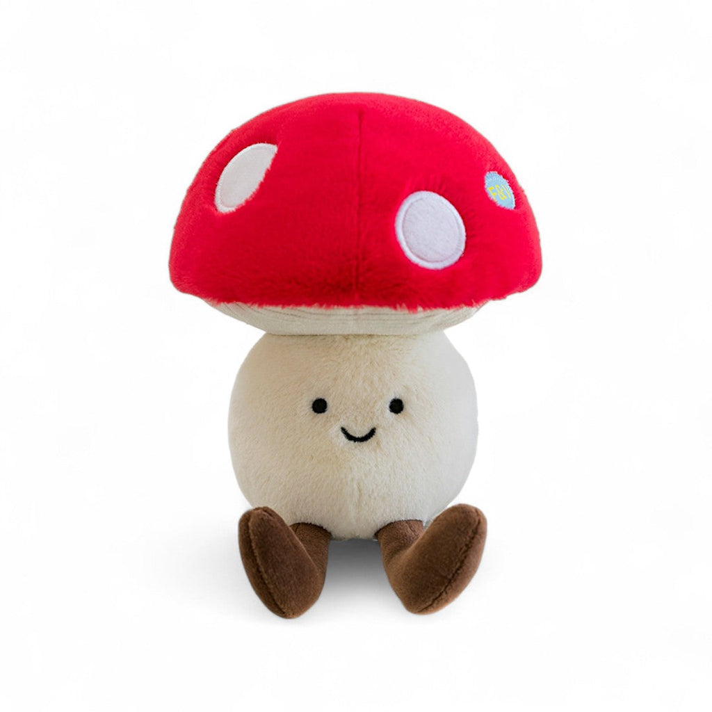 Kawaii groente knuffel charmante paddenstoel