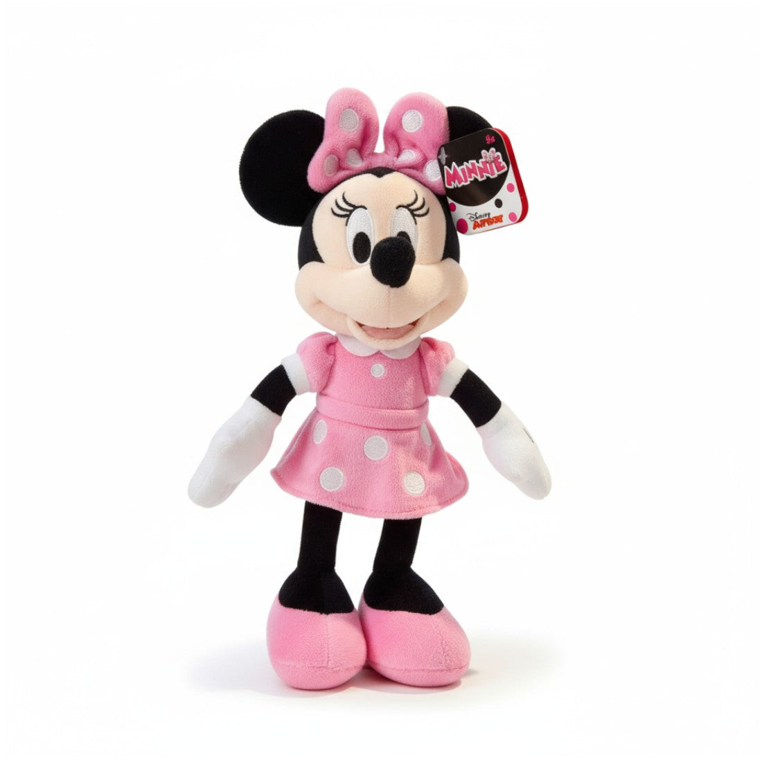 Minnie knuffel met roze strikjurk