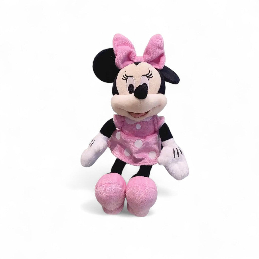 Minnie knuffel met roze strikjurk