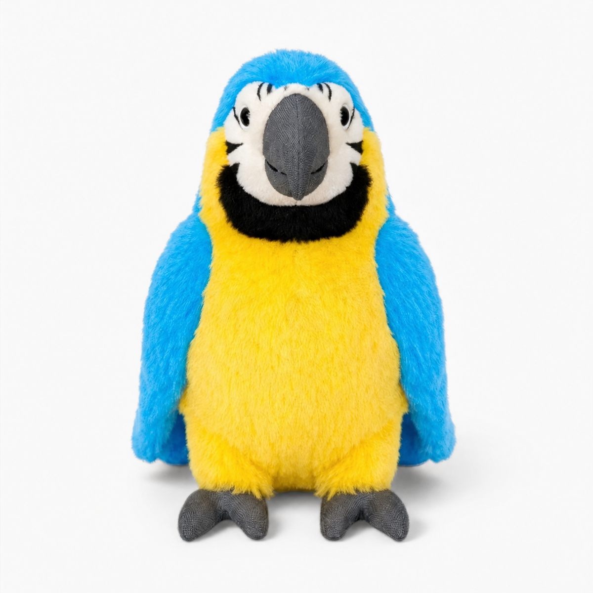 Blauw-gele ara papegaai knuffel