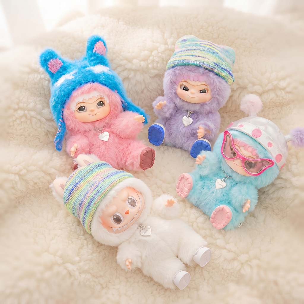Blind box knuffel Wakuku Fuzzy Fun Party