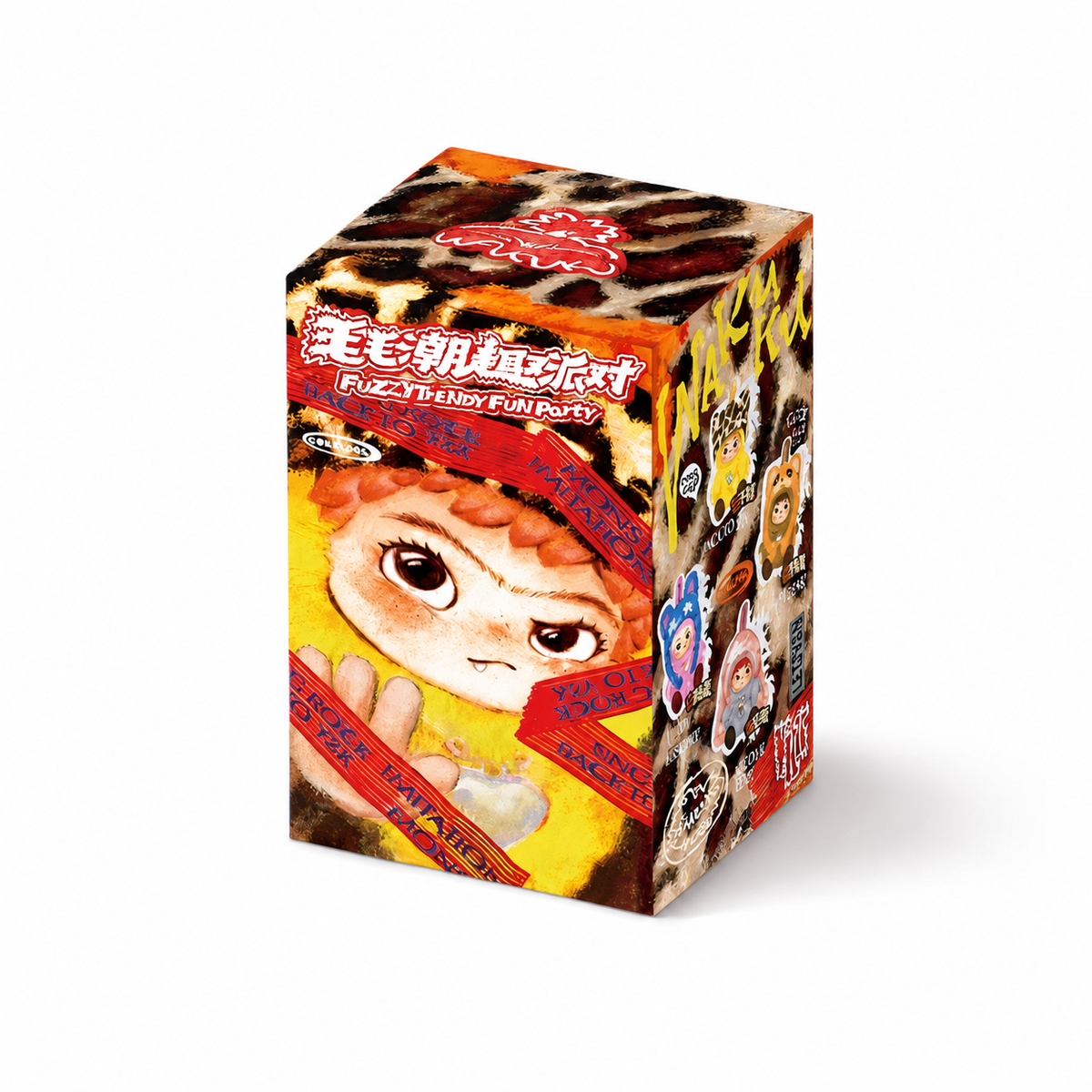 Blind box knuffel Wakuku Fuzzy Fun Party