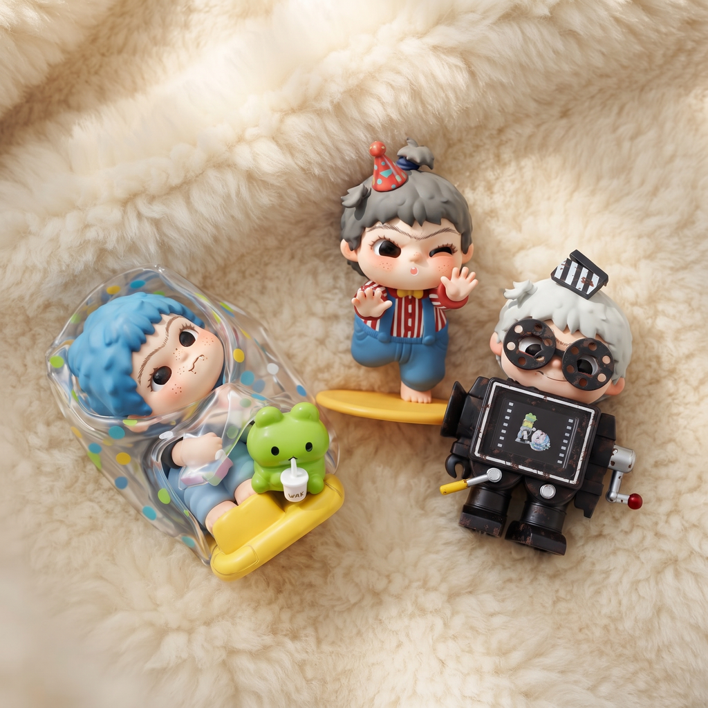 Blind box knuffel Wakuku Back To Childhood