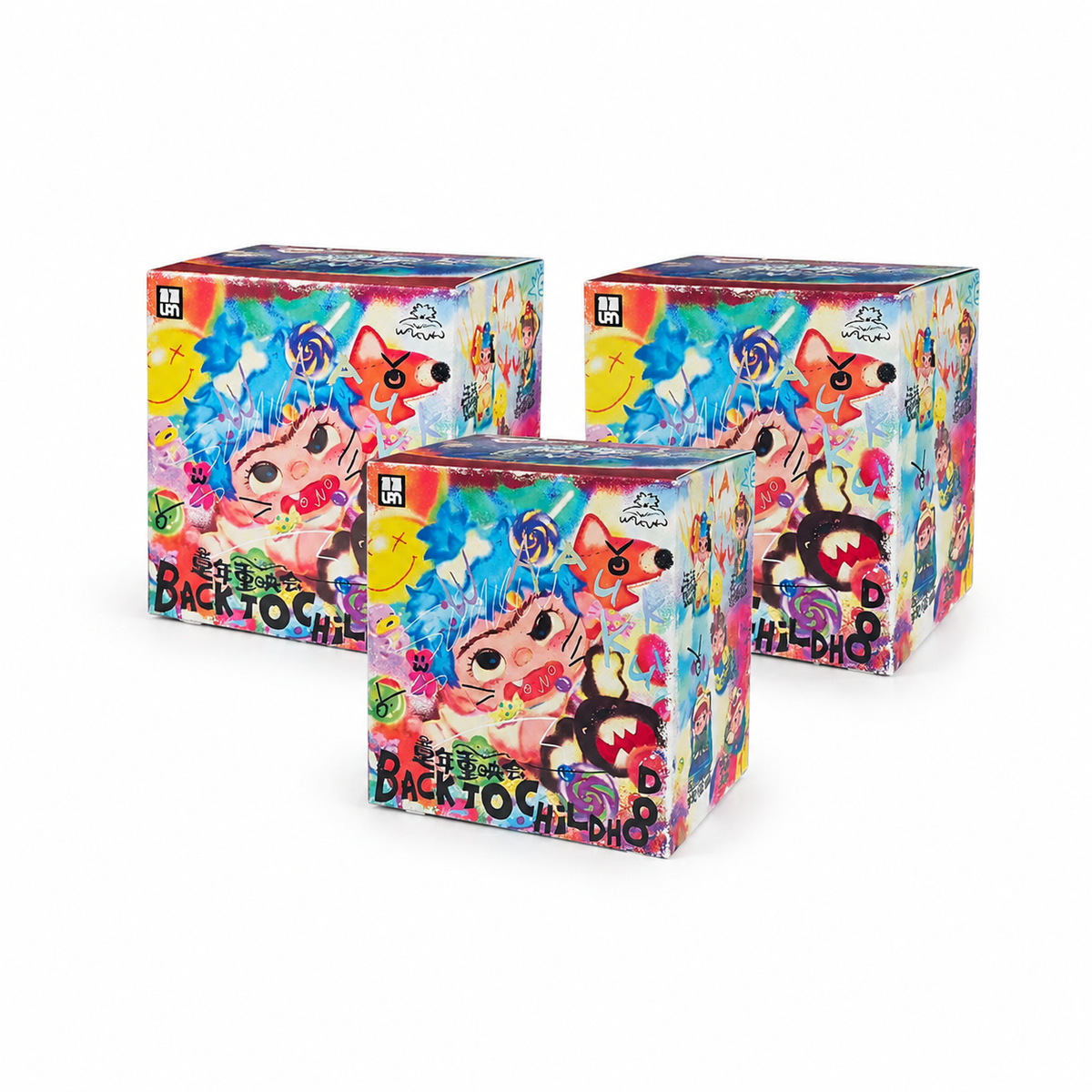 Blind box knuffel Wakuku Back To Childhood