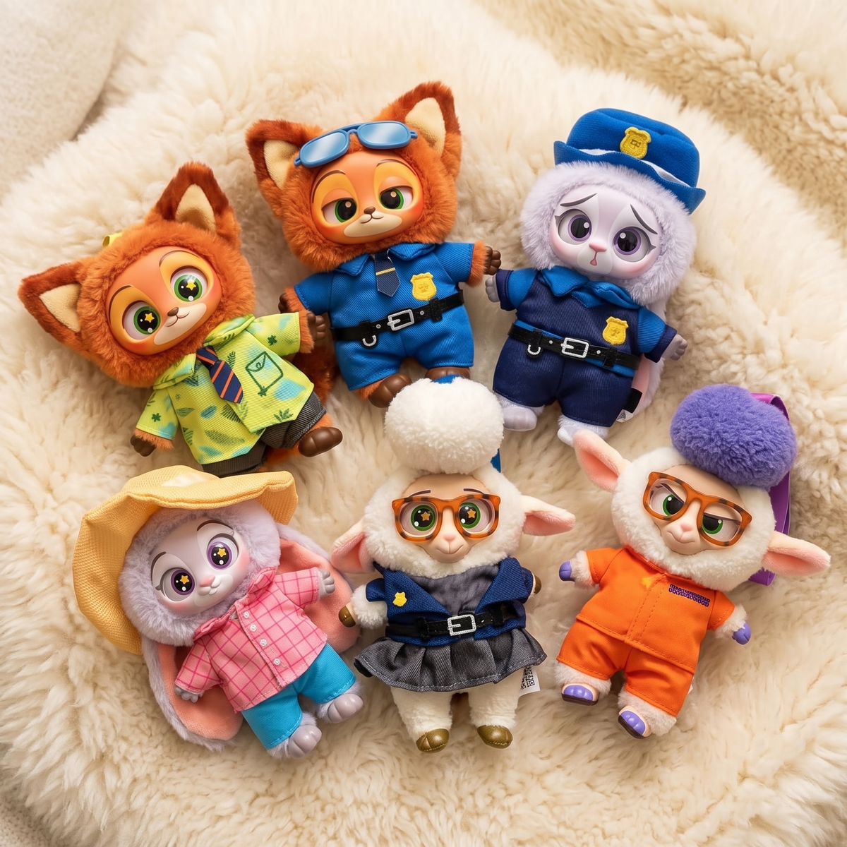 Blind box knuffel Zootropolis verzamelfiguren