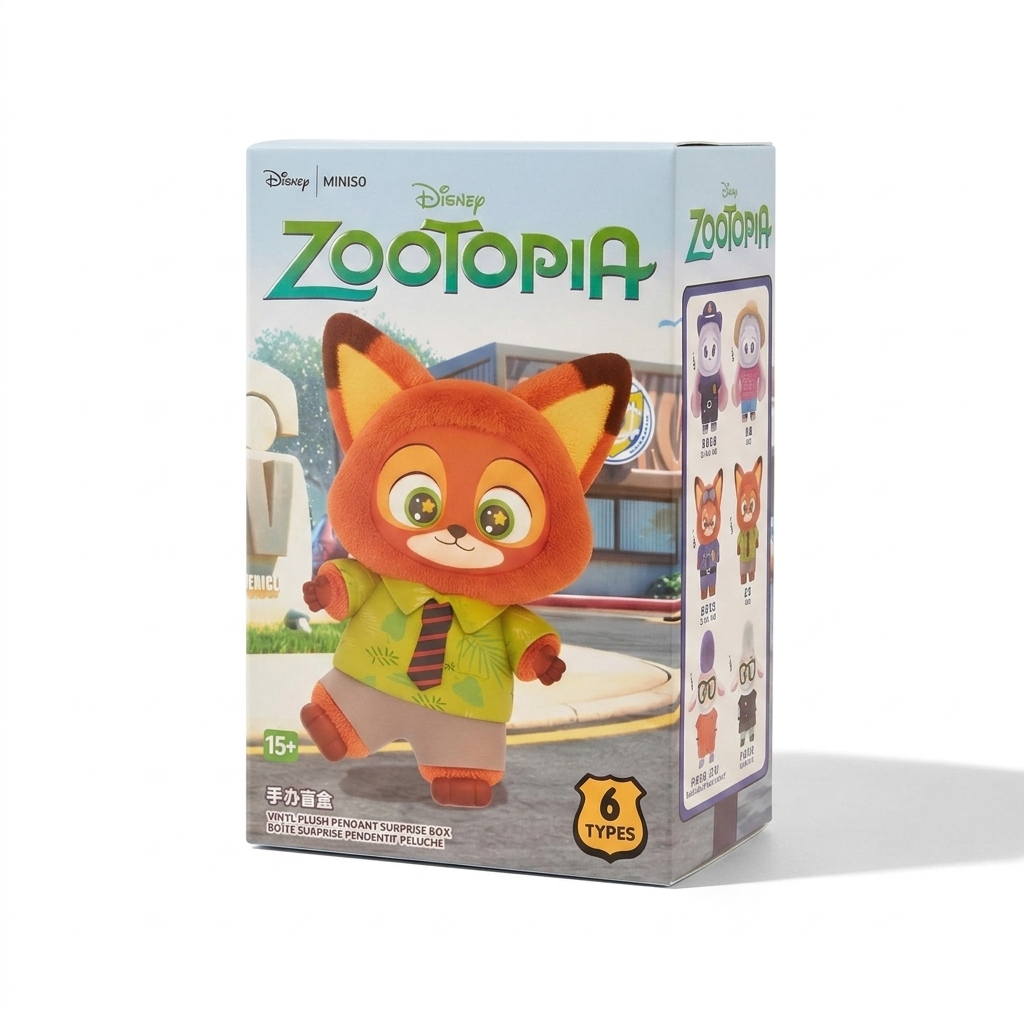 Blind box knuffel Zootropolis verzamelfiguren