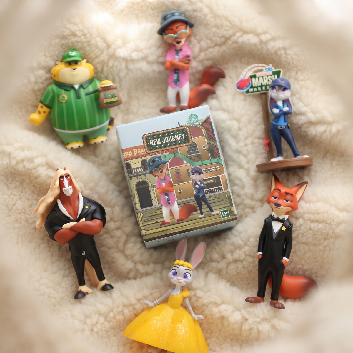 Blind box knuffel Zootropolis Judy & Nick New Journey