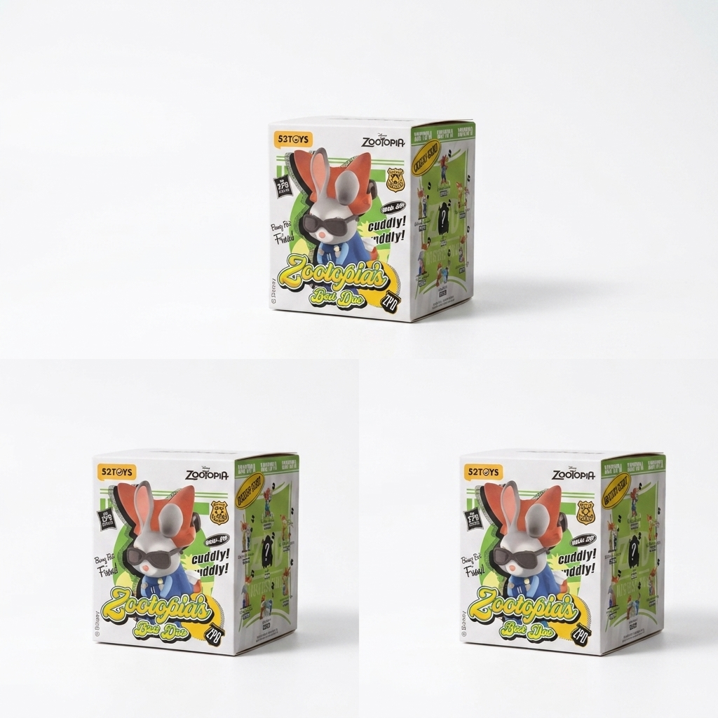 Blind box knuffel Zootropolis Judy en Nick