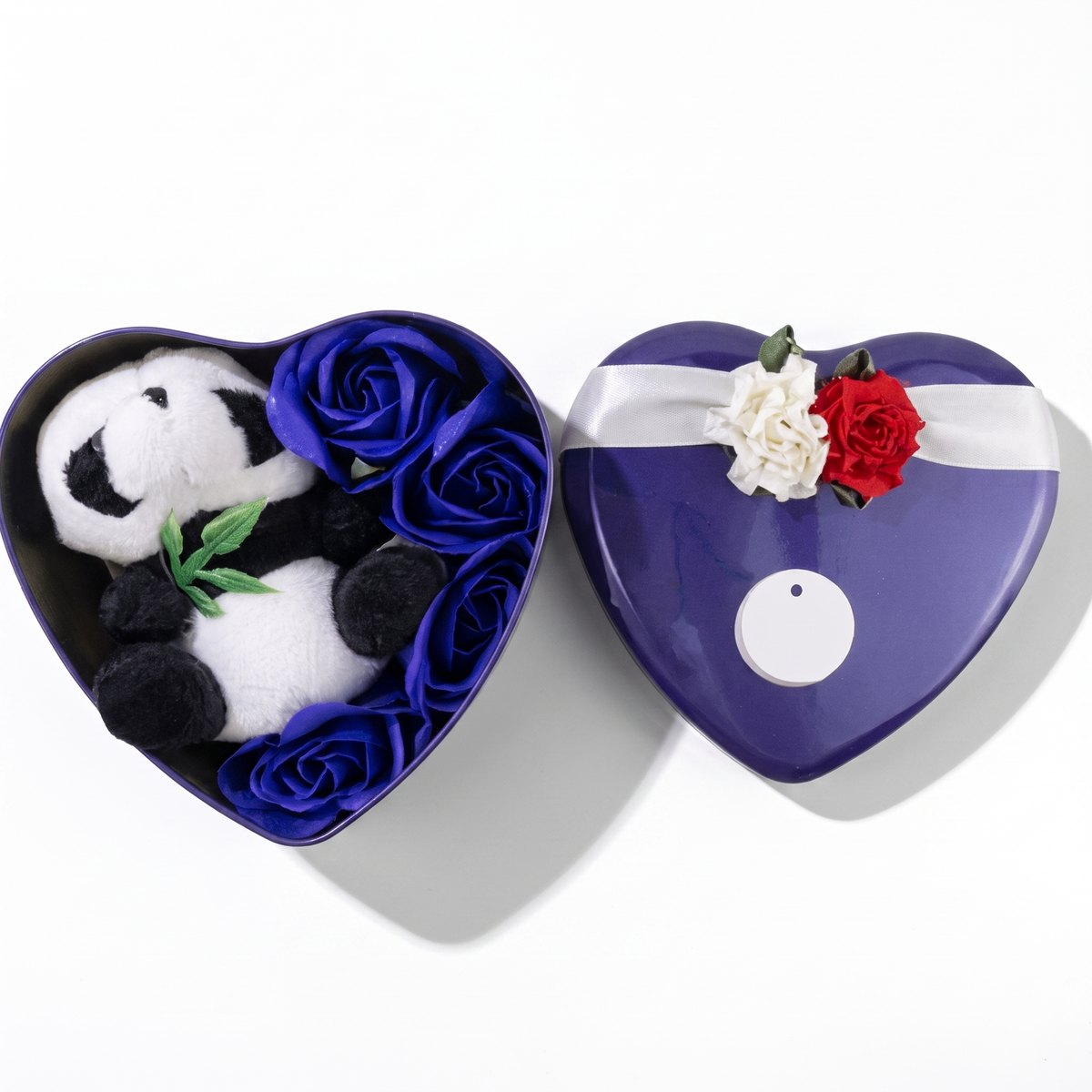 Geschenkdoos Stitch knuffel hart Valentijnsdag