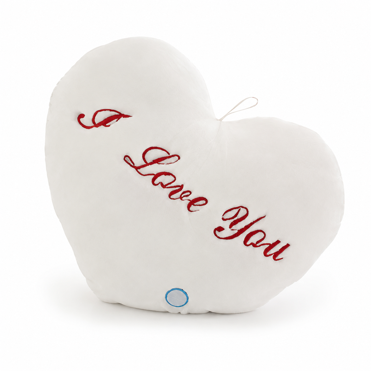 Lichtgevend hart knuffelkussen I Love You