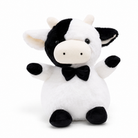 Gentleman koe knuffel met vlinderstrik Plushie Planet