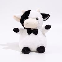 Gentleman koe knuffel met vlinderstrik Plushie Planet