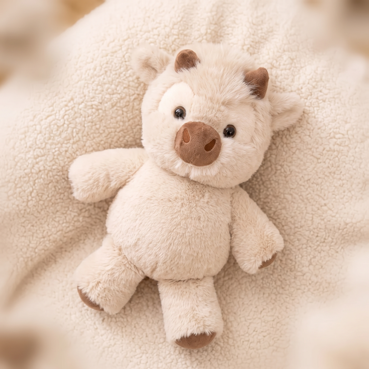 Interactieve rennende koe knuffel Plushie Planet