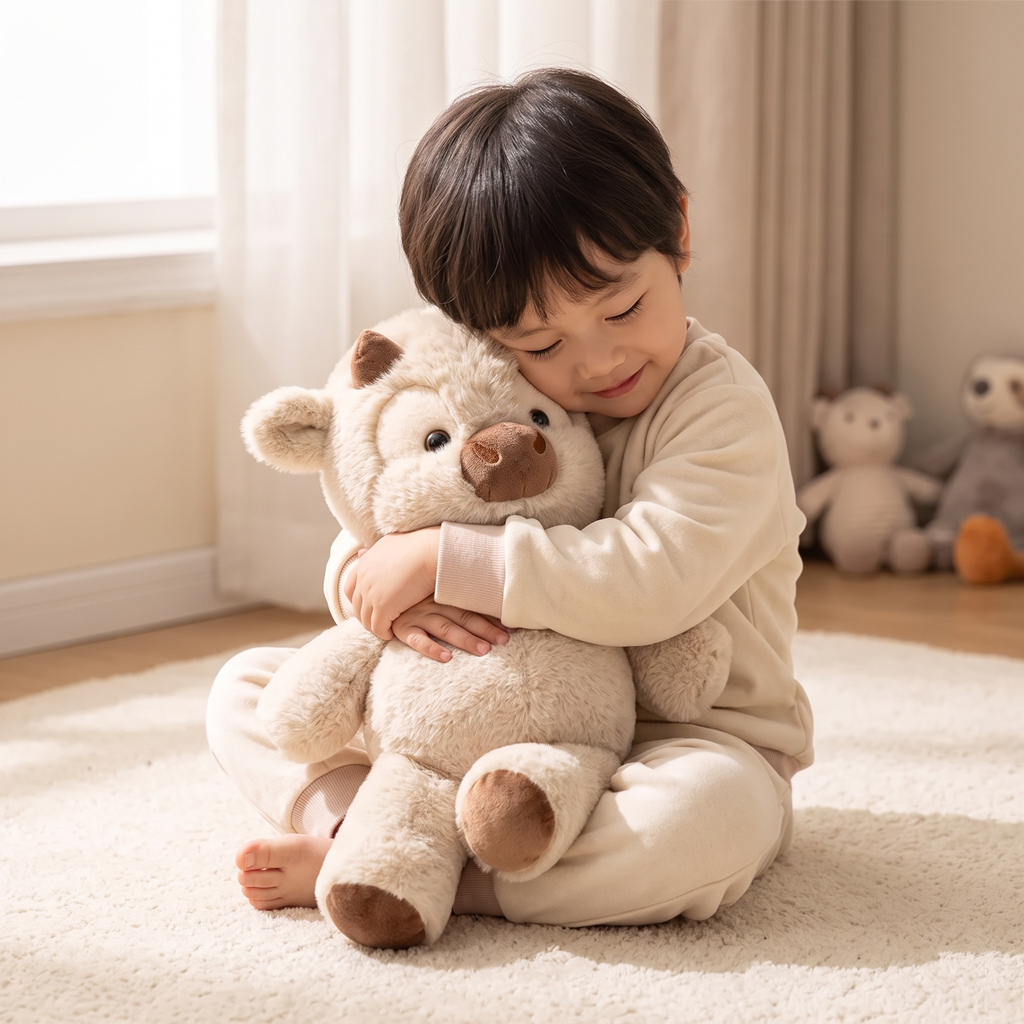 Interactieve rennende koe knuffel Plushie Planet