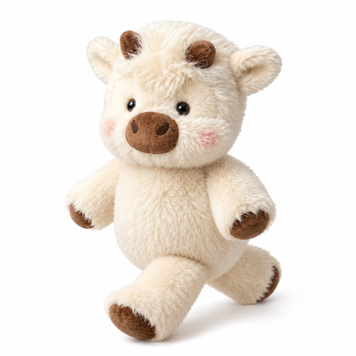 Interactieve rennende koe knuffel Plushie Planet